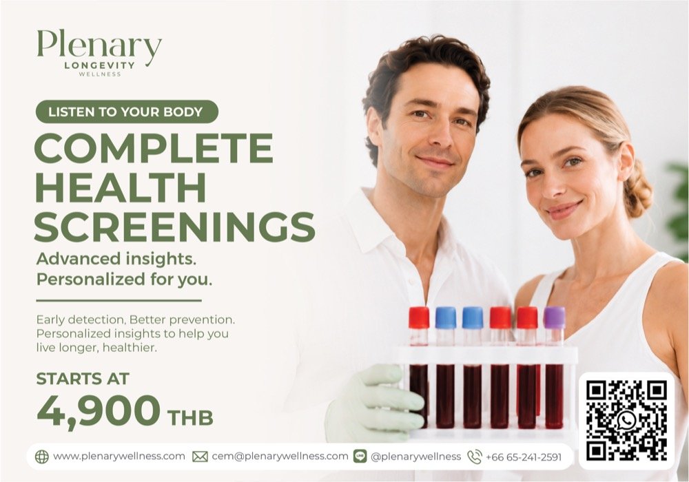 Complete health screenings