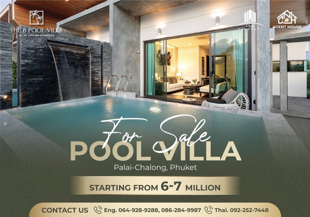 Private pool villa for sale