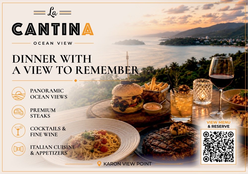 La Cantina ocean view dining