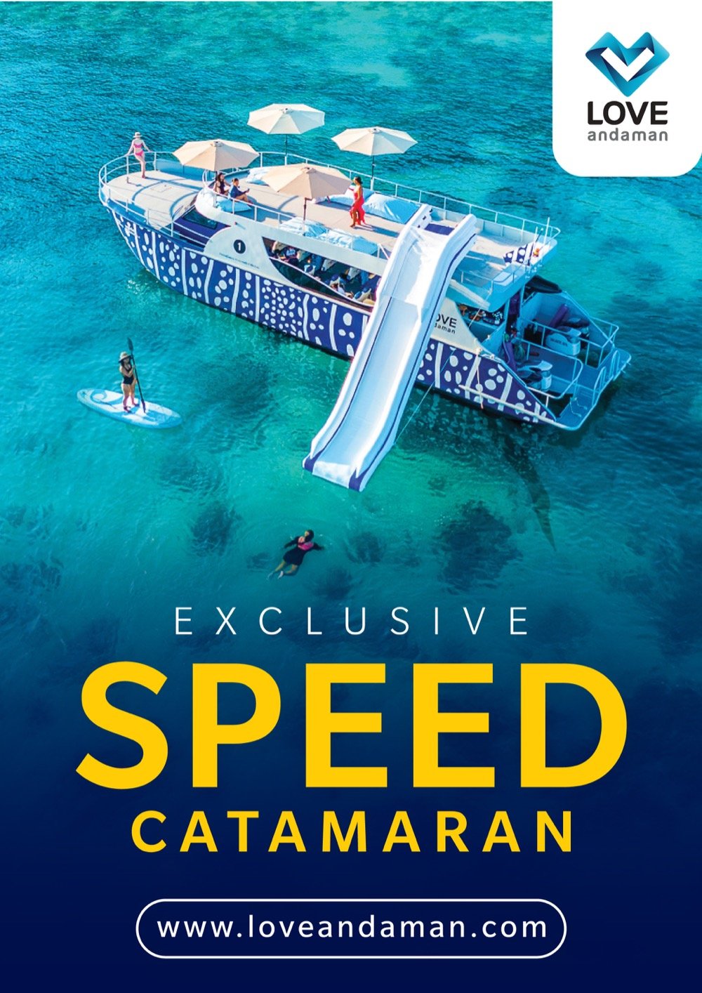 Love Andaman speed catamaran